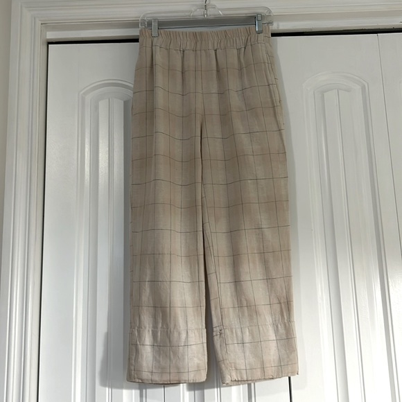 Zara cotton linen pants size S - Picture 1 of 6
